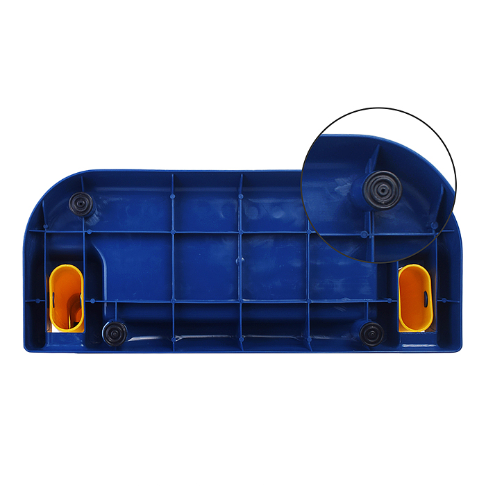 Детская накладка на унитаз со ступенькой (синий)