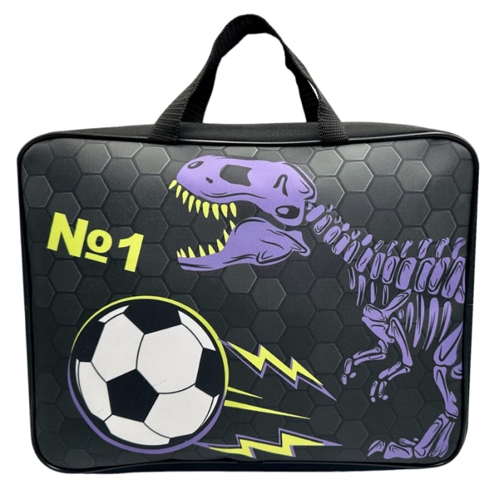 Папка - сумка "Дино" А4, боковина - 75 мм Папка - сумка "Дино" А4, боковина - 75 мм