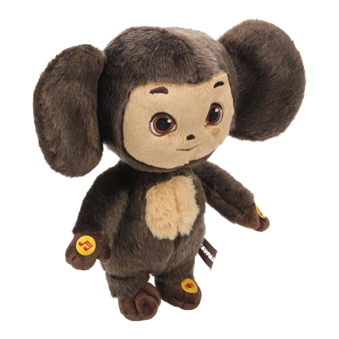 Фото к товару Игрушка мягкая Чебурашка 30 см, муз чип. в пакете Игрушка мягкая Чебурашка 30 см, муз чип. в пакете