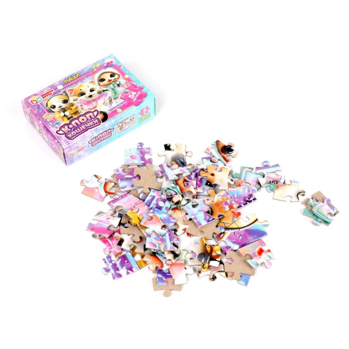 Пазлы 54 "К-поп кошечки" в коробке 