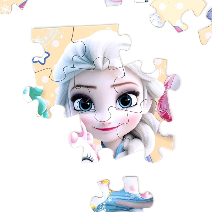 Макси-пазлы 35 "Магия льда & Кошечка"