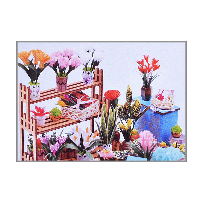 Фото к товару Конструктор TSZH201Z "Цветочный дом 3D" в коробке Конструктор TSZH201Z "Цветочный дом 3D" в коробке