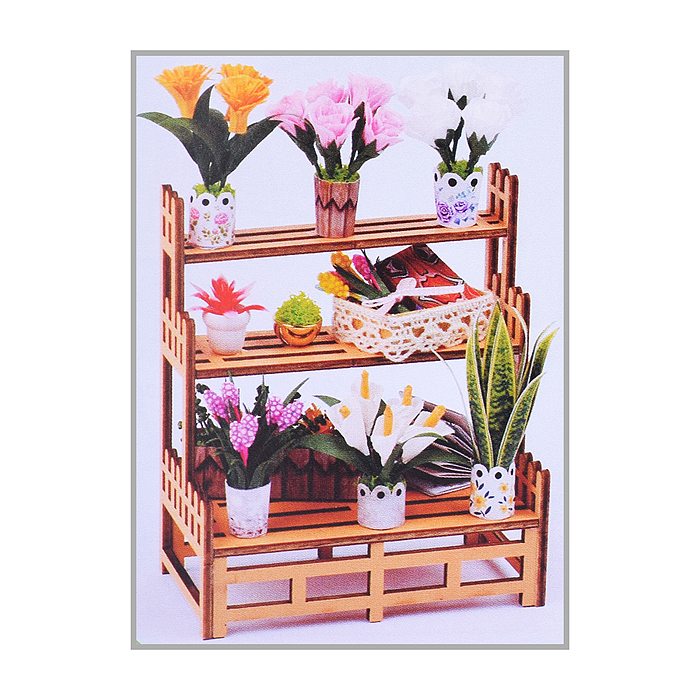 Фото к товару Конструктор TSZH201Z "Цветочный дом 3D" в коробке Конструктор TSZH201Z "Цветочный дом 3D" в коробке