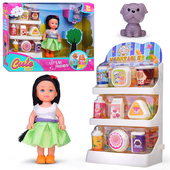 Кукла SM022-9 "Элла" с аксессуарами, в коробке Кукла SM022-9 "Элла" с аксессуарами, в коробке