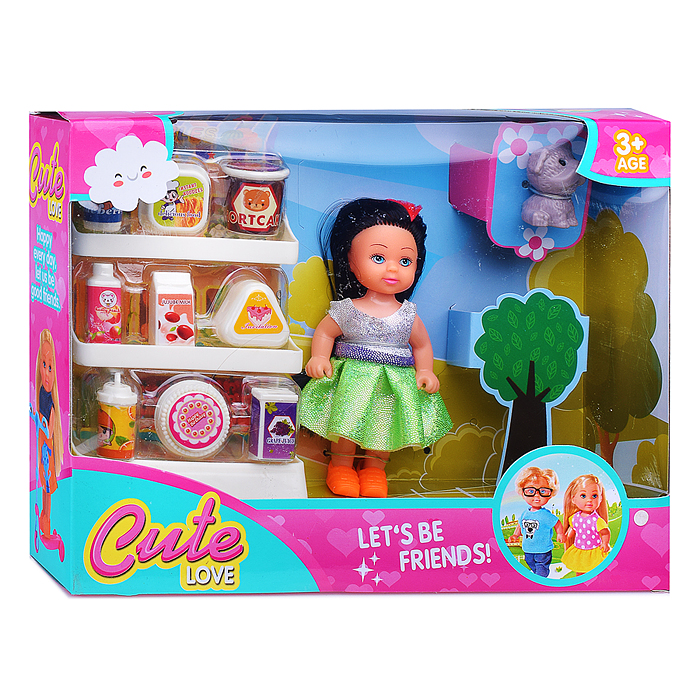 Кукла SM022-9 "Элла" с аксессуарами, в коробке