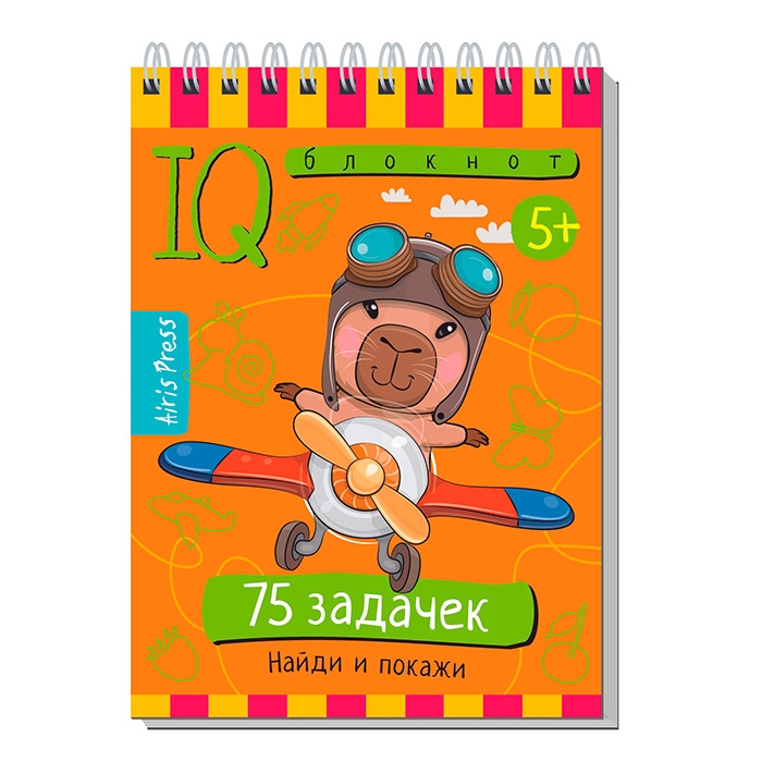 Умный блокнот. 75 задачек. Найди и покажи 5+