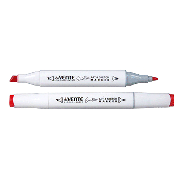 Фото к товару Набор маркеров для скетчинга "Emotion" 24 цвета, двусторонние Набор маркеров для скетчинга "Emotion" 24 цвета, двусторонние