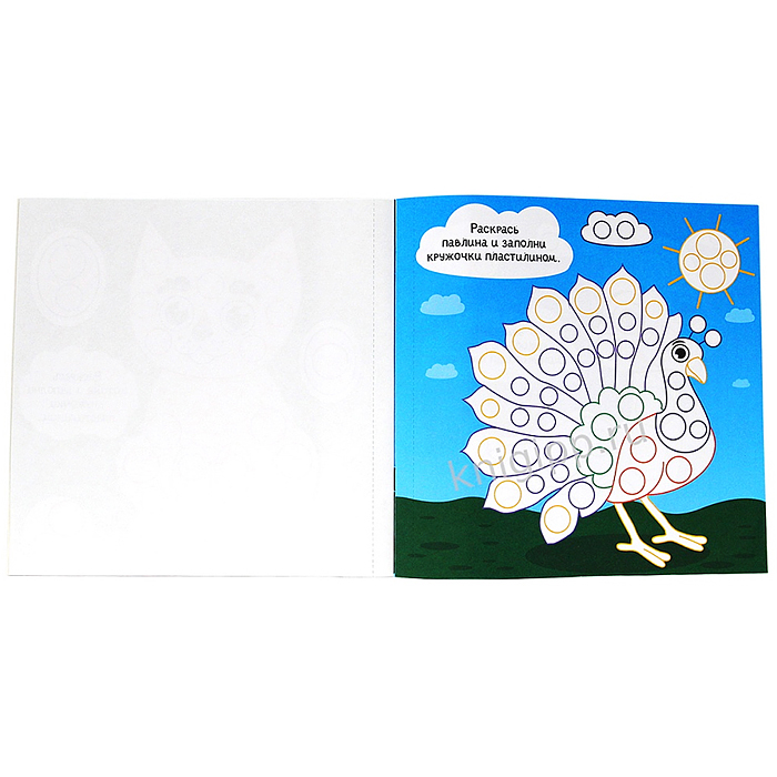 Аппликации пластилином. Любимые животные