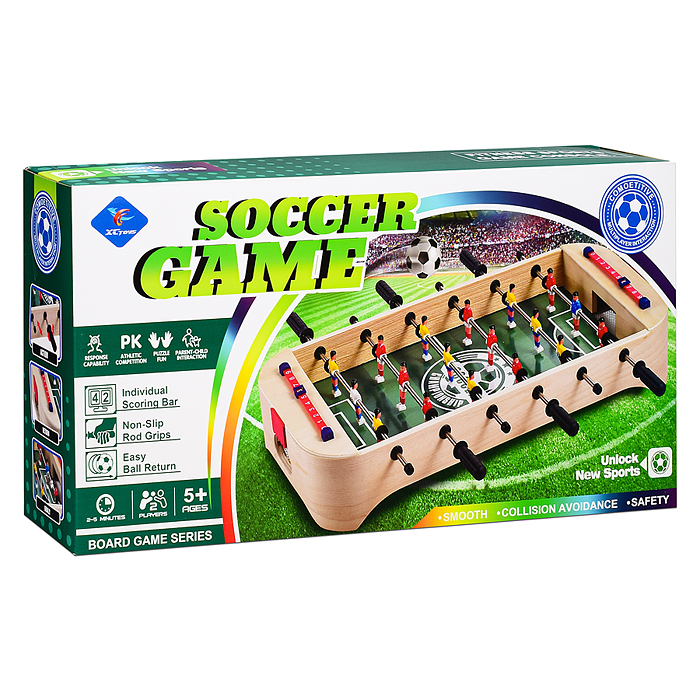 Фото к товару Настольная игра Футбол 2995 "Пенальти" в коробке Настольная игра Футбол 2995 "Пенальти" в коробке