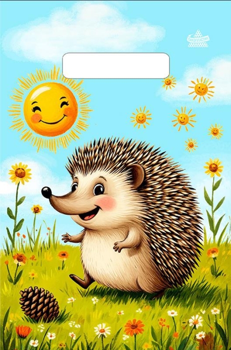 Пакет "Зайка и ежик" пакет вырубной (300х200х30)