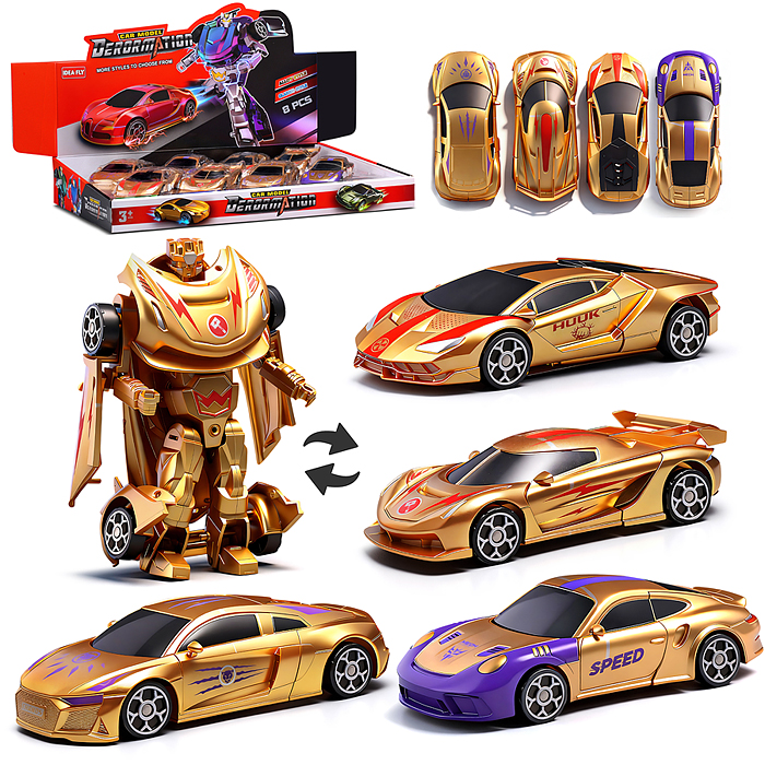 Машина-Робот XL91865C "КиберДрайв" в коробке