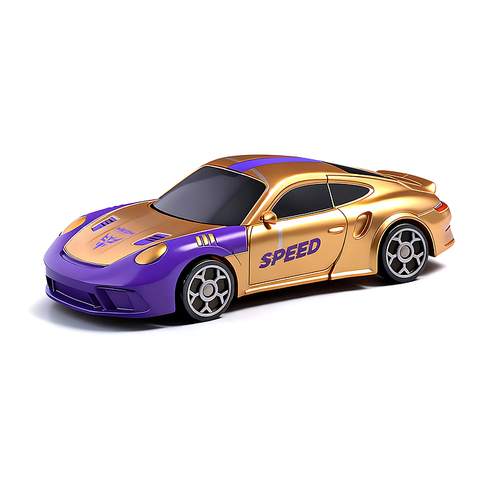 Фото к товару Машина-Робот XL91865C "КиберДрайв" в коробке Машина-Робот XL91865C "КиберДрайв" в коробке