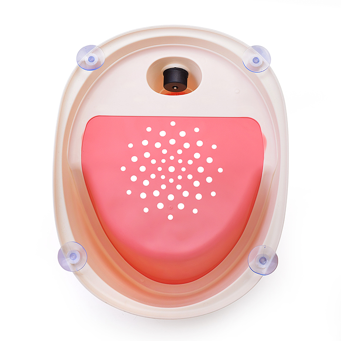 Фото к товару Детский стульчик - сиденье с термометром (розовый) Детский стульчик - сиденье с термометром (розовый)