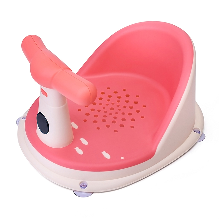 Фото к товару Детский стульчик - сиденье с термометром (розовый) Детский стульчик - сиденье с термометром (розовый)