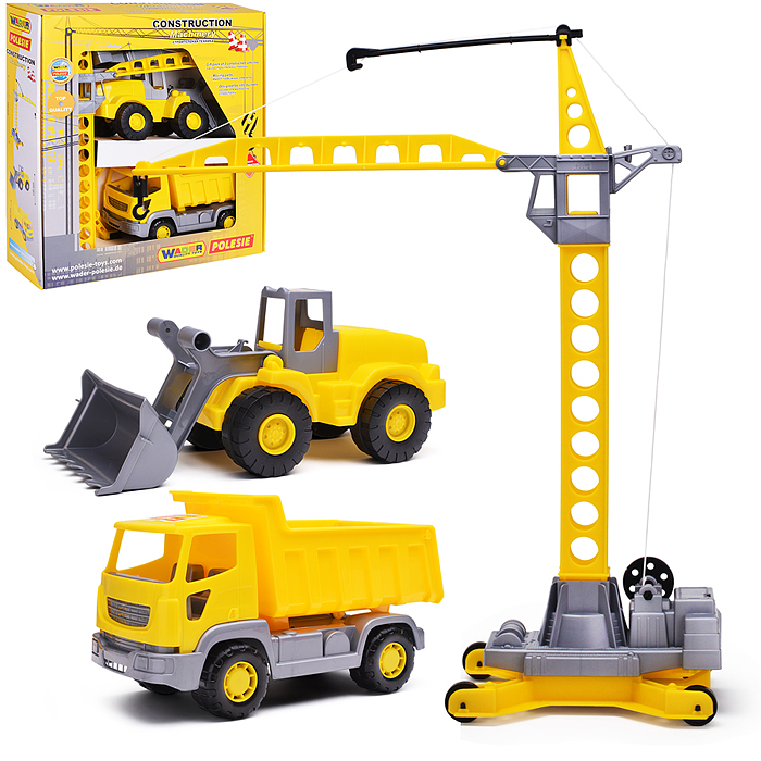 Набор строительной техники "Агат" (в коробке) Набор строительной техники "Агат" (в коробке)