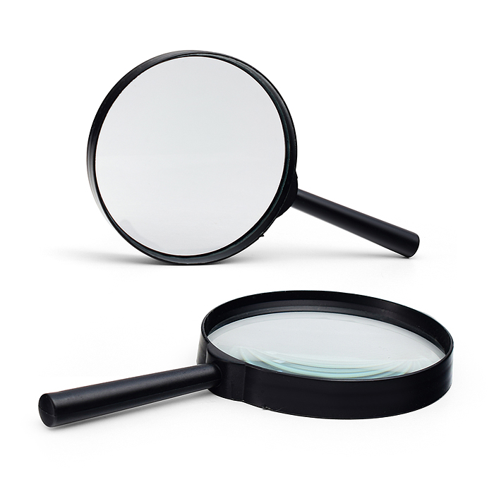 Лупа "Attomex" с трехкратным увеличением d=100 мм, пластиковая линза, пластиковый корпус, в пакете