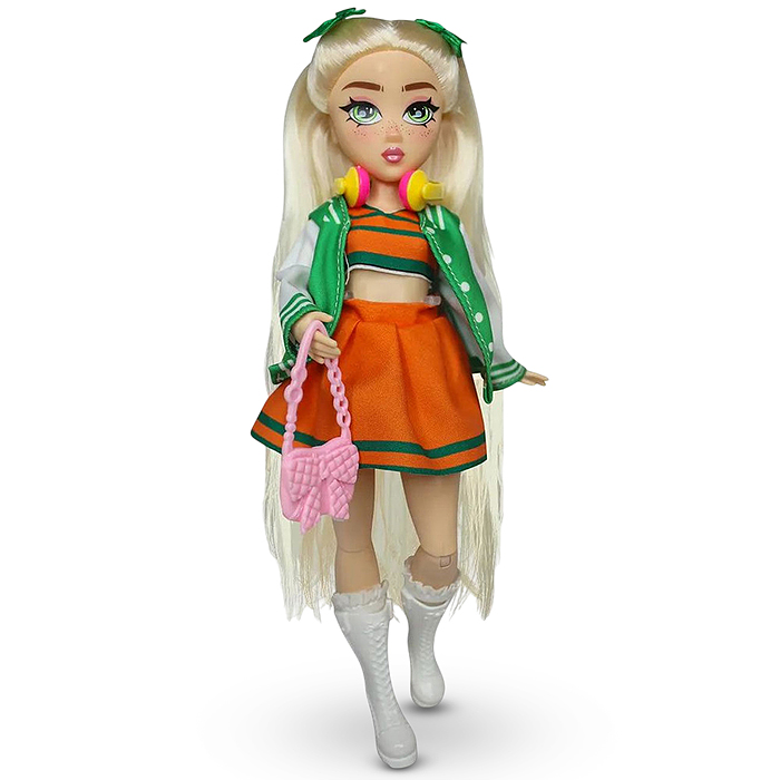 Модная кукла коллекция Glam Teens Рокси с аксессуарами, 25 см, 