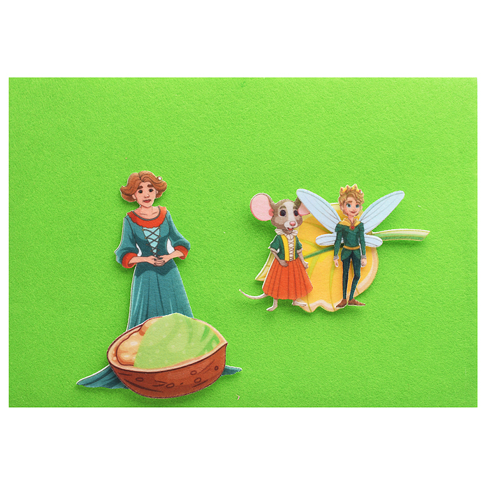 Дюймовочка, фетр