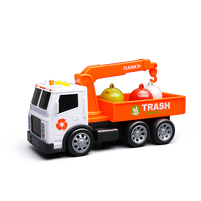 Машина WY1132B "Кран" 1:32 (свет. Звук) в коробке