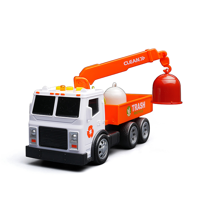 Машина WY1132B "Кран" 1:32 (свет. Звук) в коробке