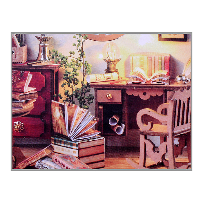 Фото к товару Конструктор TSZH220 "Книжный дом 3D" в коробке Конструктор TSZH220 "Книжный дом 3D" в коробке