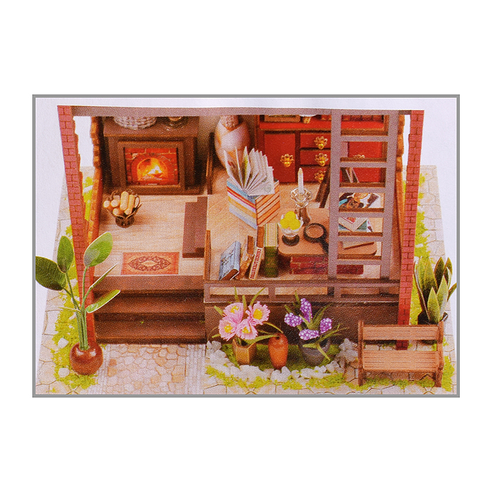 Фото к товару Конструктор TSZH220 "Книжный дом 3D" в коробке Конструктор TSZH220 "Книжный дом 3D" в коробке