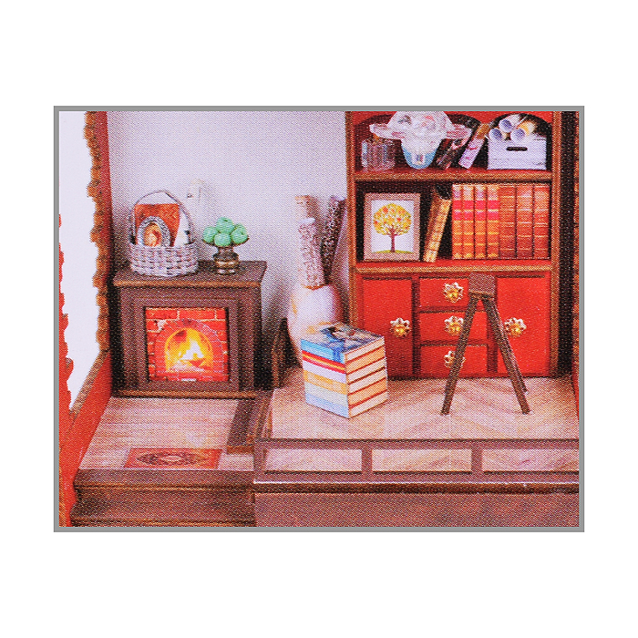 Фото к товару Конструктор TSZH220 "Книжный дом 3D" в коробке Конструктор TSZH220 "Книжный дом 3D" в коробке