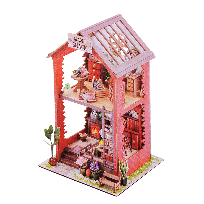 Фото к товару Конструктор TSZH220 "Книжный дом 3D" в коробке Конструктор TSZH220 "Книжный дом 3D" в коробке