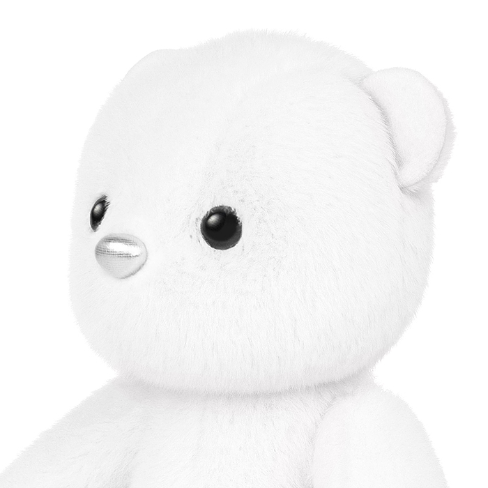 Мишка Белый, 20 см, в коробке