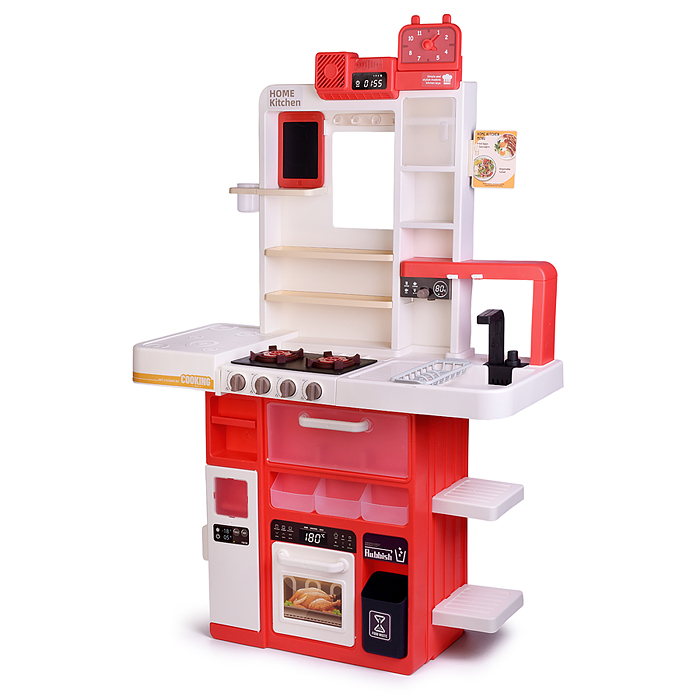 Фото к товару Набор кухня 889-370 "Кухня сказочных блюд" с паром (108 предметов) в коробке Набор кухня 889-370 "Кухня сказочных блюд" с паром (108 предметов) в коробке