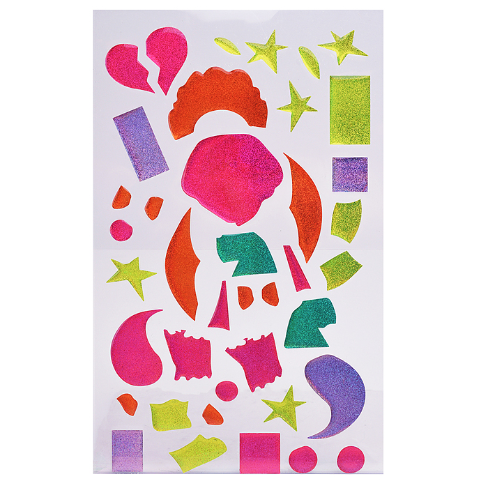 Гелевая мозаика 17x23 см "ЛОЛ" 