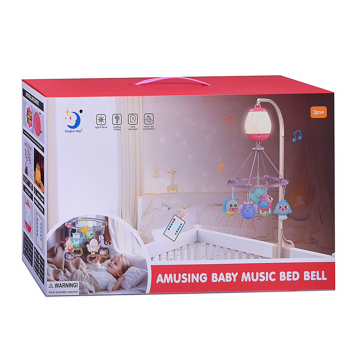 Фото к товару Мобиль на кроватку HL2025-77 "Мир снов" в коробке Мобиль на кроватку HL2025-77 "Мир снов" в коробке