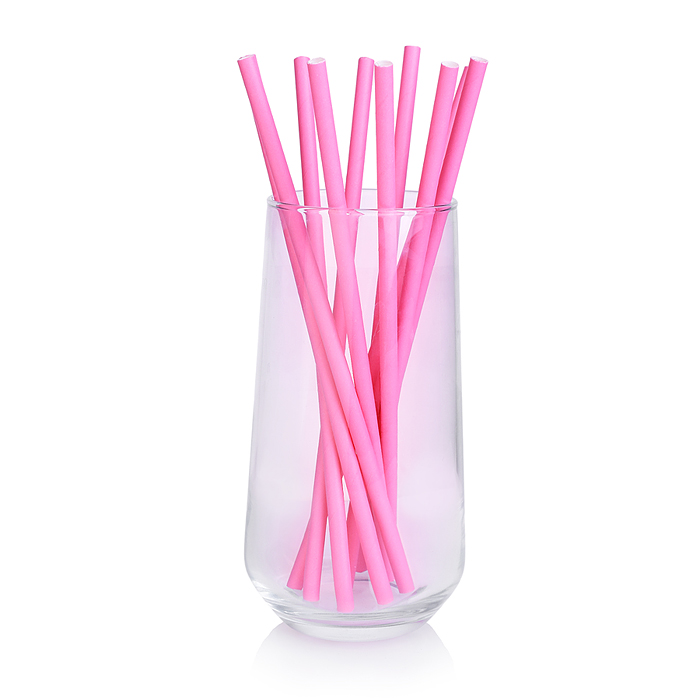 Набор посуды одноразовой 00-7472 "Очаровательный единорог" трубочки (10 шт.)