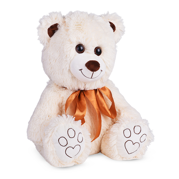 Медведь Снежок  В75 молочный 