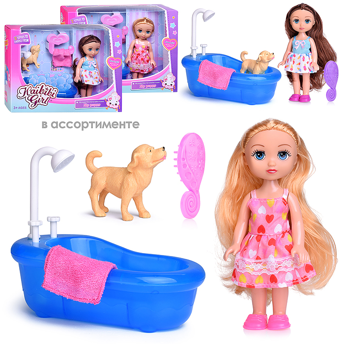 Кукла BLD226 "Маша" с аксессуарами, в коробке Кукла BLD226 "Маша" с аксессуарами, в коробке