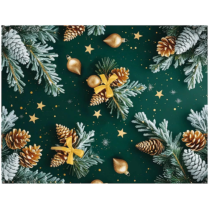 Конверт художественный малый "Еловые шишки" Конверт художественный малый "Еловые шишки"