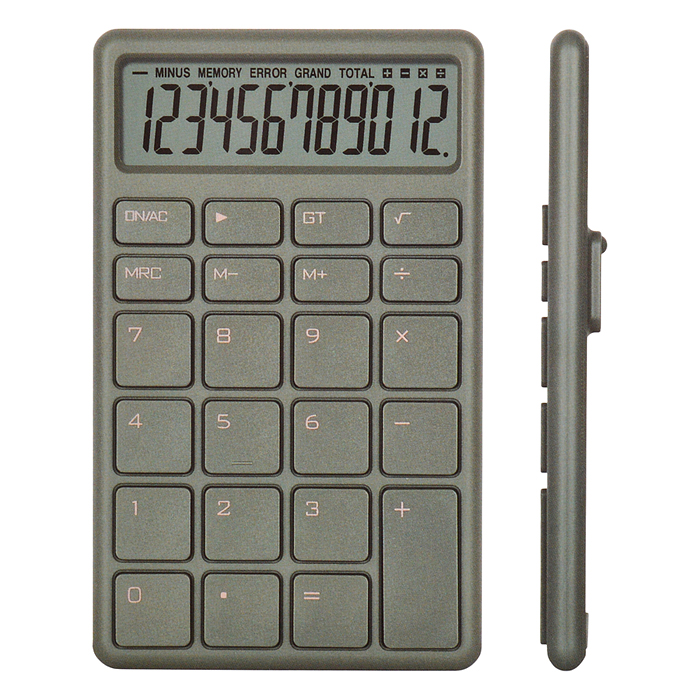 Фото к товару Калькулятор настольный DC-101G, 84x137x15 мм, 12 разрядный Калькулятор настольный DC-101G, 84x137x15 мм, 12 разрядный