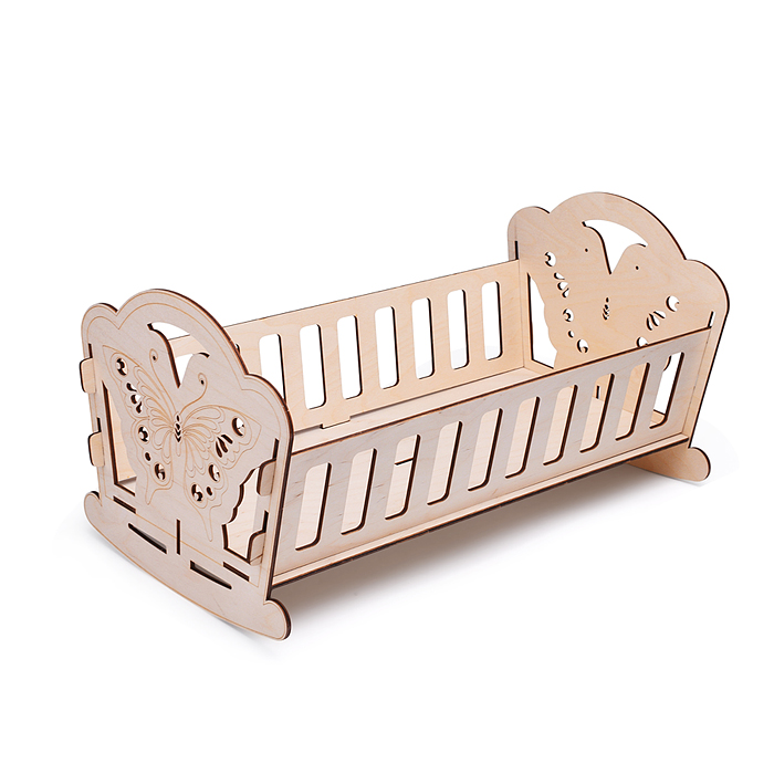 Фото к товару Кроватка для кукол "Fly of butterfly" в подарочной упаковке Кроватка для кукол "Fly of butterfly" в подарочной упаковке