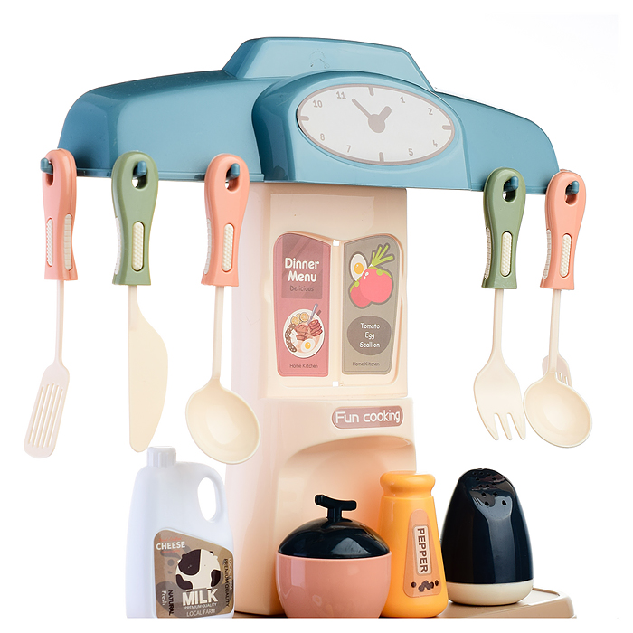 Фото к товару Игровой набор 889-197 "Кухня-Шеф повара" (свет, звук) в коробке Игровой набор 889-197 "Кухня-Шеф повара" (свет, звук) в коробке