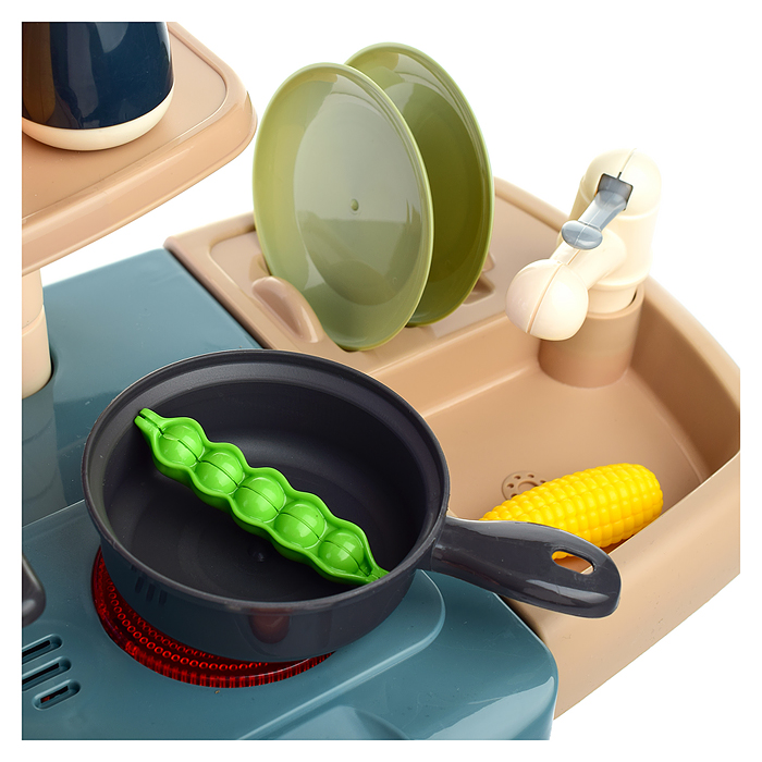 Фото к товару Игровой набор 889-197 "Кухня-Шеф повара" (свет, звук) в коробке Игровой набор 889-197 "Кухня-Шеф повара" (свет, звук) в коробке