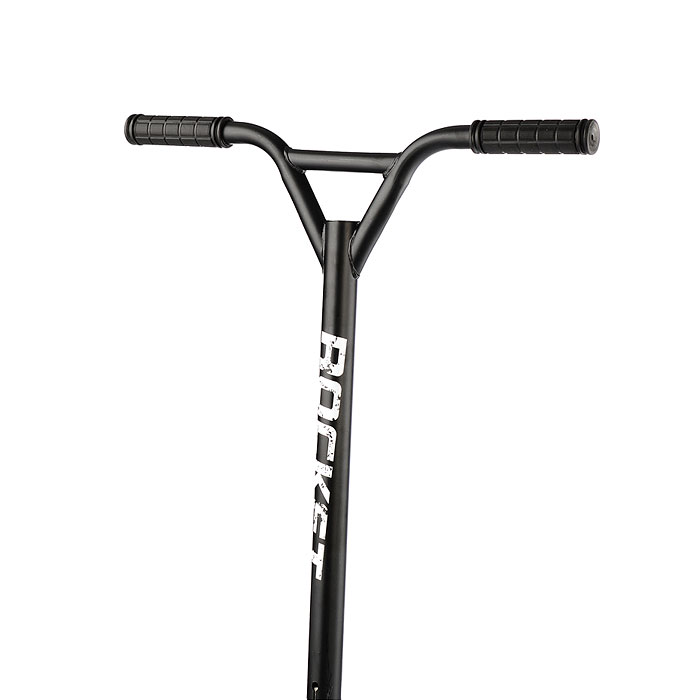 Фото к товару Самокат трюковый ROCKET,колеса PU/пластик 100 мм,ABEC 7, черный Самокат трюковый ROCKET,колеса PU/пластик 100 мм,ABEC 7, черный