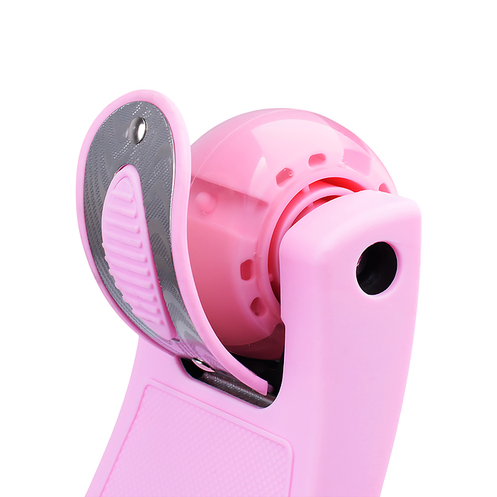 Фото к товару Самокат 3-х колесный ROCKET,колеса PU со светом, ABEC 7, розовый Самокат 3-х колесный ROCKET,колеса PU со светом, ABEC 7, розовый