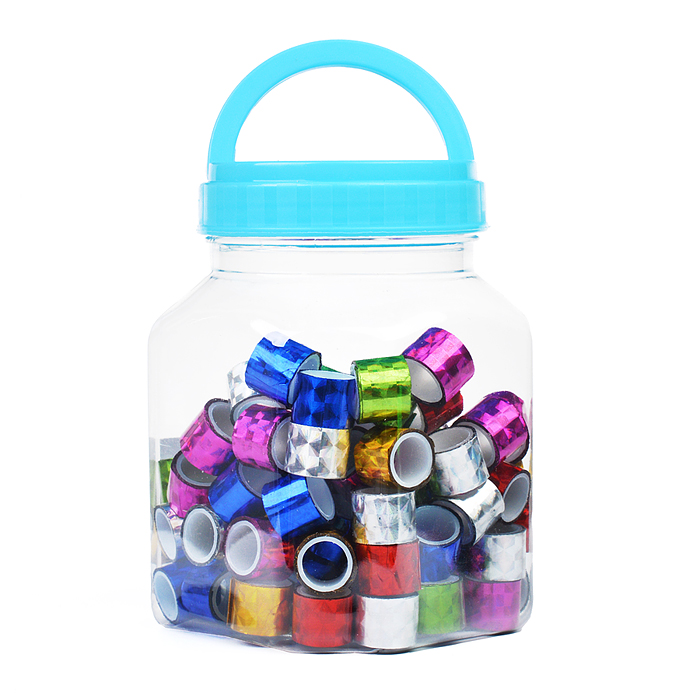 Фото к товару Клейкая лента декоративная, голографическая, полипропиленовая основа 40 мкм, 12 ммx1 м, пла Клейкая лента декоративная, голографическая, полипропиленовая основа 40 мкм, 12 ммx1 м, пла