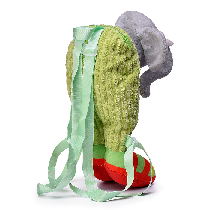 Мягкая игрушка М1628 "Слон" в сандалях, 30 см.