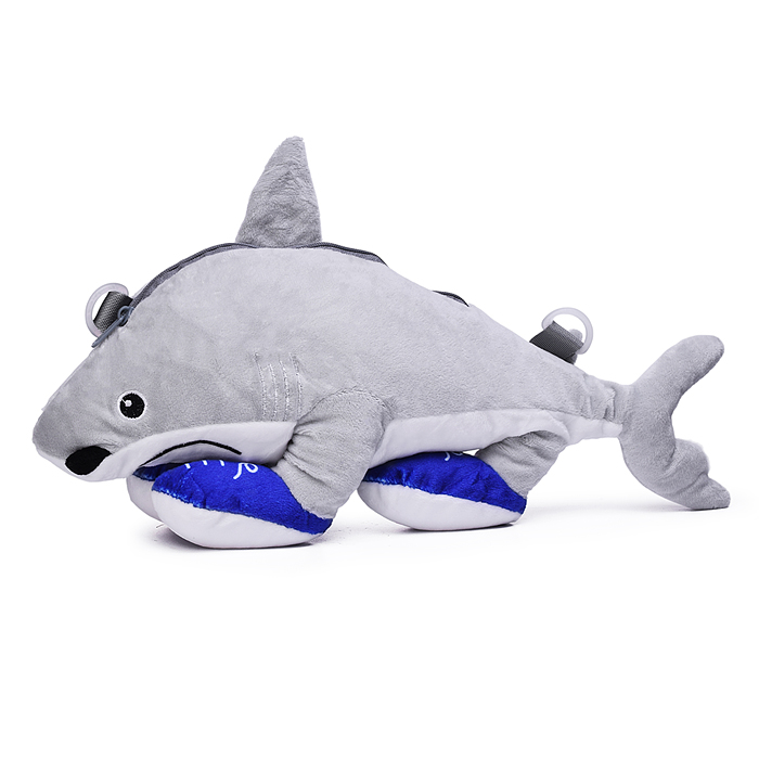 Мягкая игрушка М1625 "Акула" в кедах, 30 см.