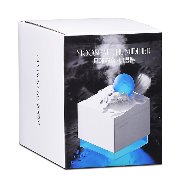 Фото к товару Светильник-увлажнитель JSQ-3 "Луна" цвет белый, в коробке Светильник-увлажнитель JSQ-3 "Луна" цвет белый, в коробке
