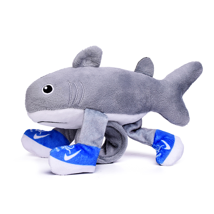 Мягкая игрушка М1620 "Акула" в кедах, 28 см.