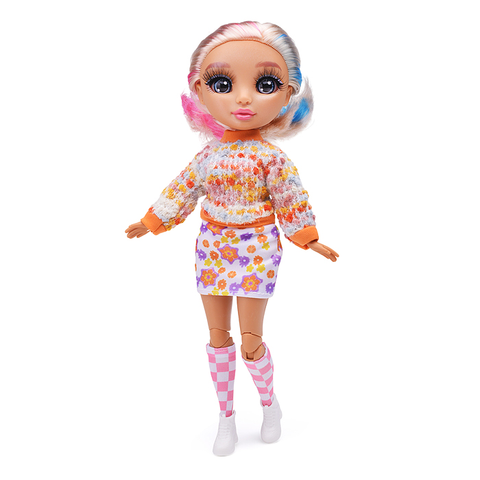 Модная кукла коллекция Glam Core, Энни Indie Core, в розовом костюме, 27см