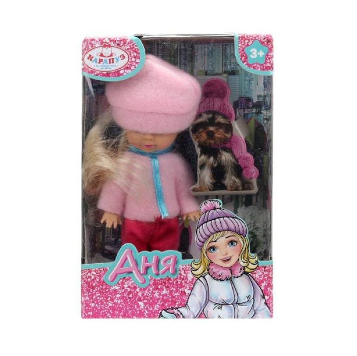 Кукла Аня 12 см, в коробке