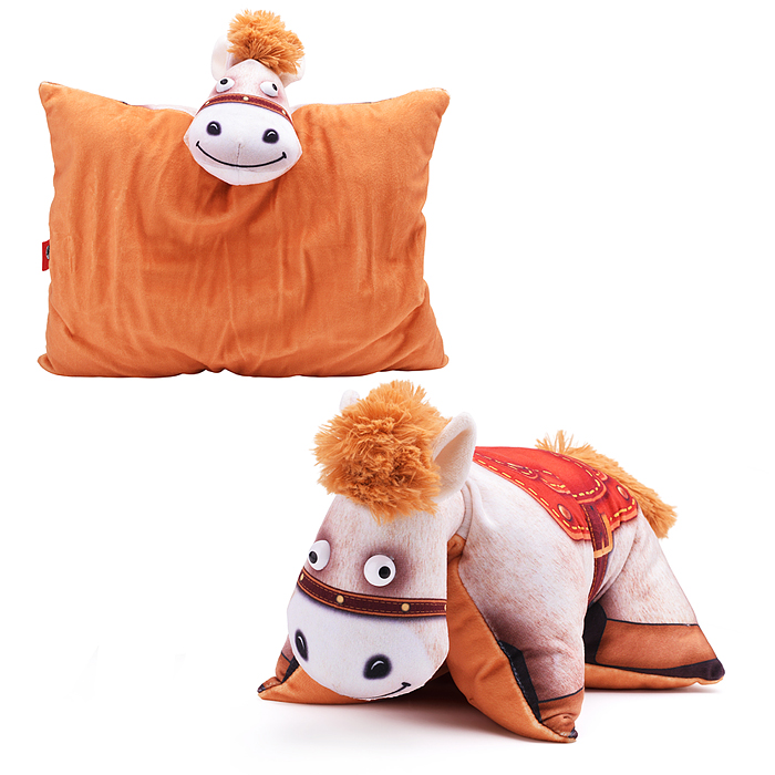 Подушка мягкая. Конь Лежебок 2